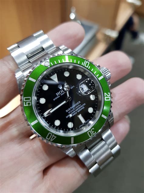 rolex submariner kermit 2010|rolex submariner kermit price.